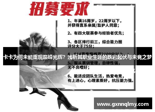 卡卡为何未能重现巅峰光辉？浅析其职业生涯的跌宕起伏与未竟之梦