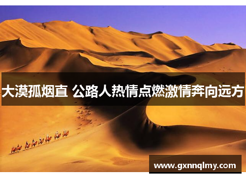 大漠孤烟直 公路人热情点燃激情奔向远方
