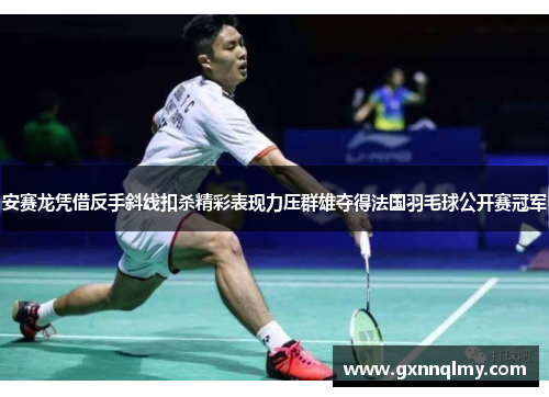 安赛龙凭借反手斜线扣杀精彩表现力压群雄夺得法国羽毛球公开赛冠军